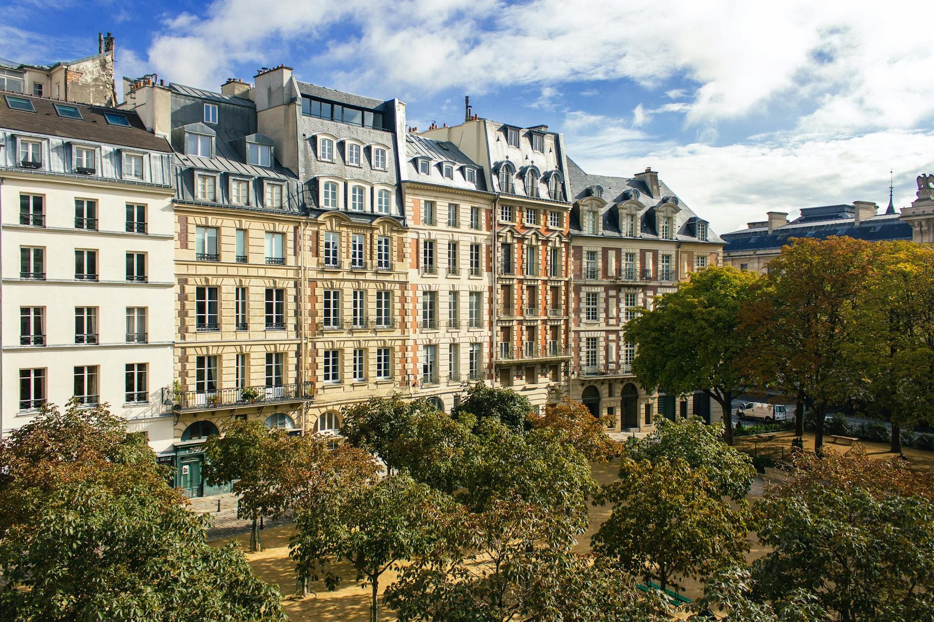 Paris view, accounting office