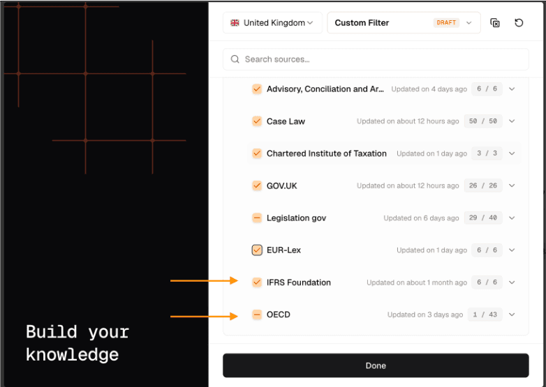 IFRS and OECD content is now available in Taxxa.ai